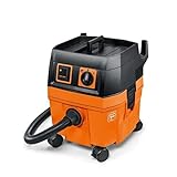 Fein Turbo I Wet/Dry Vacuum Cleaner with Dust Extractor - 6 Gallon, 151 CFM Suction Capacity, 98 PSI Static Water Lift - 92035236090