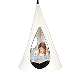 BHORMS Children Nest Hammock Swing Chair Kids Pod Swing Seat Hanging Tree Tent for Indoor Outdoor-40 Inch