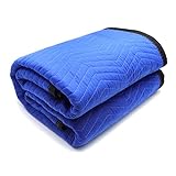 HTTMT- 72x80 1PC Extra Thick Furniture Moving Packing Blanket For Shipping Furniture Pads [P/N :ET-HOME004A X1PC-BLUE]