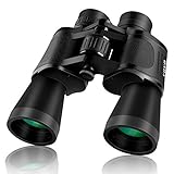 10 x 50 Binoculars for Adults - Professional High Definition Large Field of View Binoculars for Bird Watching Hunting Wildlife Viewing Outdoor Sports Game and Concerts