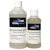 TotalBoat-403794 Clear Penetrating Epoxy Wood Sealer Stabilizer for Rot Repair and Restoration (Pint, Traditional)