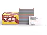 AP Biology Prep Study Cards: AP Bio Test Prep 2023 and 2024 with Practice Test Questions for Review of The College Board AP Biology Exam [Full Color Cards]