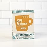 NOD CREAMER Powdered Oat Creamer, 10-single serving pouches per box | Dairy-free, Vegan, Gluten Free & Non-GMO | Good Tasting | Made to Travel (Vanilla)