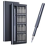 AXTH 25-in-1 Small Precision Screwdriver Set, Professional Magnetic Mini Repair Tool Kit for Phone, Computer, Watch, Laptop, Macbook, Game Console, Eyeglass, Electronic - [Bearing Steel]