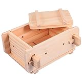 Hemoton Wooden Tofu Press Mould Soybean Curd Making Machine Cheese Maker Press Mold Tofu Maker Pressing Mold for Home