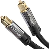 TOSLINK Cable, Optical Audio Cable – 6 feet Short Fiber Optic Cable for soundbars (TOSLINK to TOSLINK, Digital S/PDIF Cable, Stereo Systems/amplifiers/amps, Home Cinema, Xbox One/PS4) – CableDirect