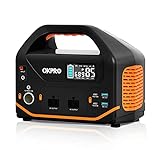 Portable Power Station, OKPRO Solar Generator, 555Wh/150,000mAh Solar Mobile Lithium Battery Pack with 2x110V/500W AC Outlets, Portable Power Supply for Camping Travel