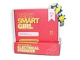 Dear Smart Girl | Engineering STEM Activity Kit | DIY Light Up Headband | Confidence & Knowledge Building | Gift for Girls Ages 6-12 | 1 STEM Award-Winning Craft Kit