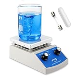HYCC Magnetic Stirrer Hot Plate Max 716°F, 100-2000RPM Hot Plate with Magnetic Stirrer, 2000mL Magnetic Hotplate Stirrer, Magnetic Stirrer w/Magnetic Stir Bar