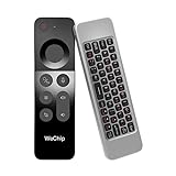 WeChip W3 Air Mouse Universal Voice Remote Control with Keyboard for Nvidia Shield/Android TV Box/PC/Laptop/Projector/HTPC/Media Player