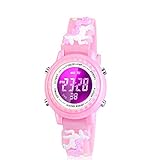 Viposoon Gifts for 3-12 Years Old Girls, Led Digital Watches for Kids Birthday Presents Gifts for 3 4 5 6 7 8 9 10 Year Old Girls Xmas Gifts for 4-10 Year Old Kids