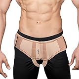 Wonder Care- Inguinal Hernia Support Truss brace for Single/Double Inguinal or Sports Hernia with Two Removable Compression Pads & Adjustable Groin Straps Surgery & injury Recovery belt