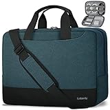 Laptop Bag 17.3 Inch Shoulder Bag for Men Women with Cable Organize Bag Waterproof Laptop Sleeve Case Business Briefcase College 17-17.3 Inch Laptop Carrier