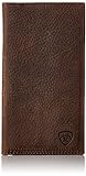 ARIAT Men's Rowdy Rodeo wallets Triple Stitch, Brown, One Size