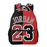 Jordan 23 Basketball Backpack Laptop Travel Book Bag Lightweight Daypack For Men Women Teens