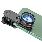 210° Fisheye Lens, Selvim Universal HD Phone Camera Lens Kit, Fish Eye Lens for iPhone 7 8 x xr 11 12 13 14 pro Samsung Pixel Smartphone, Cell Phone Lens with Clip, Funny Photos