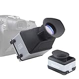 Kamerar CVF-1 Collapsible LCD Viewfinder 3X Magnifier for 3.0' and 3.2' DSRL Camera LCD Screen for Canon, Nikon, Pentax, Sony DSLR, Camera Screen Sunshade Hood