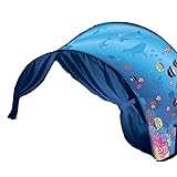 DreamTents Fun Pop Up Tent- Undersea World- Twin (w/Light)
