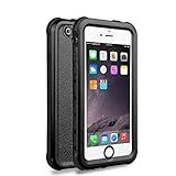 Zimu Joy iPhone 5 5S SE【2016 Edition】 Waterproof Case, Waterproof Shockproof Dirtproof Protective Cover, Full Sealed Case with Built-in Screen Protector for iPhone 5 5S SE2016 (Black)