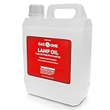 GasOne Liquid Paraffin Lamp Oil – 1 Gallon (128oz) Clear Oil Lamp – Multifunctional Lamp Oil Smokeless Odorless Indoor Ideal for Lamps, Lanterns, Tiki Torch – Safe Packaging