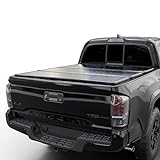 Calffree Hard Tri-Fold Truck Bed Cover with 2016-2024 Toyota Tacoma w/OE Track System 5' 1' Bed (60.5')
