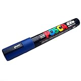 Blue Posca Water Based Paint Pen Markers for Marking Queen Bees Safely with a Blue Dot, Non Toxic, 1 Marker