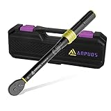 ANPUDS 1/4 Inch Drive Click Torque Wrench, 20-240 in.lb/2.3-27.1 Nm, Small Bike Torque Wrench, Lightweight 72-Tooth Dual-Direction Inch Pound Torque Wrench, MTB Mountain Road Bicycle Maintenance Tool