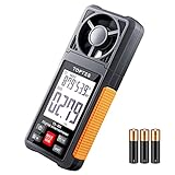 TopTes TS-301 Digital Anemometer, Wind Speed Meter with 2.26-inch Big Backlight LCD Screen, Air Flow Meter for Sailing Surfing Drone Flying RC Plane Golf Shooting HVAC