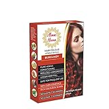 Almas Henna 80 GRAM Hair Color 100% Organic Henna Powder Infused with Goodness of Herbs, Natural Henna Hair Color For Soft Shiny Hair, henna hair dye (2.82 OUNCE, BURGUNDY)