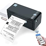 Bluetooth Thermal Shipping Label Printer – JADENS Wireless 4x6 Shipping Label Printer, Compatible with Android&iPhone and Windows, Widely Used for Ebay, Amazon, Shopify, Etsy, USPS