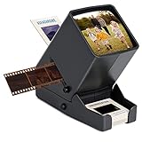 35mm Slide Viewer, Film Negative and Slide Viewer with 3X Magnification and LED Lighted Illuminated Viewing, USB Powered