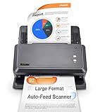 Plustek SmartOffice S30 High Speed A3 Large Format Duplex Document Scanner, with 100-page Auto Document Feeder (ADF). Scan 12” x 17” Size or Legal-Size Document