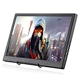 KALESMART Portable Gaming Monitor 15.6 Inch Full HD PC Monitor with Double HDMI 1920x1080 IPS Display with Audio Output for Raspberry Pi PS4 WiiU Xbox One S Windows 7 8 10