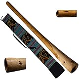 DIDGERIDOO: AT Wood-series 51'' - including didgeridoobag - wood - windinstrument - handcrafted didgeridoo