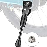 IPETRK Bike Kickstand for 12/14/16/18/20 Inch Wheel Kickstand for Kids Bike Bicycle Accessories Replacement for Rear Mount Bikes Wheel