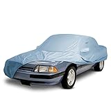 iCarCover Custom Car Cover for 1979-2004 Ford Mustang LX, GT Waterproof All Weather Rain Snow UV Sun Protector Full Exterior Indoor Outdoor Car Cover