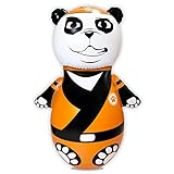INFLATABLE DUDES Panda (Bambam) 47 Inches -Kids Punching Bag | Already Filled with Sand| Animal Bop Bag | Inflatable Toy | Boxing - Premium- |Bounce-Back Action! | Indoor Outdoor -Play Therapy