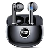 IKG Wireless Earbuds V5.3 Ear Buds, Bluetooth Earphones Mini Wireless Earphones, 40H Playtime,Bluetooth Earbuds with 4 Mic Deep Bass Bluetooth Headphones,Wireless Headphones in Ear