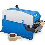 VEVOR Water-Activated Tape Dispenser, Maximum 39.4' x 3.94' Tape, Adjustable Length, Width & Water Level, Manual Tape Dispenser w/Water Brush, Carton Packaging for Express Box, Gift Box