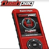 NEW SUPERCHIPS FLASHPAQ F5 IN-CAB TUNER,COMPATIBLE WITH 1998-2016 CORVETTE,F-150,MUSTANG,RAM 1500
