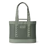 YETI Camino 50 Carryall with Internal Dividers, All-Purpose Utility Bag, Camp Green