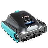 (2024 New) AIPER Scuba S1 Cordless Robotic Pool Cleaner, Wall Climbing Pool Robot Vacuum, WavePath Navigation 2.0 with Periodic Cleaning, Last 150 Minutes for In-ground Pools up to 1600 Sq.ft (Blue)