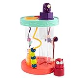 B. toys- B. baby – Baby Shape Sorter – Sorting Toy with 3 Owls – Colorful Shapes, Bead Maze & Fun Sounds – Developmental & Educational Game for Babies & Toddlers –Hooty-Hoo - 10 Months +