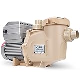 CIPU 1.5HP Variable Speed Inground Pool Pump 230V High Performance Intelligent Control for Swimming Pools All-Weather Water Clean Filter Pump System Replacement ETL/DOE Certificated, CSPPV711