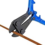 SPENDINS Bolt Cutter 14 Inch with Drop Forged Cr-Mo Alloy Steel Blades,Cutting Capacity 1/2in or 13mm,with Ergonomic Handle,Heavy Duty Metal Cutter for rebars,chains,locks,wires,bolts,fence. (14inch)