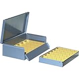 Logan Electric Slide File, Archival Double Decker Metal Storage Box Holds 1500 2x2 Mounted Slides in Groups