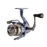 Pflueger President Spinning Reel, Size 35 Fishing Reel, Right/Left Handle Position, Graphite Body and Rotor, Corrosion-Resistant, Aluminum Spool, Front Drag System
