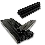 10,000 Hyper Black Staples 22 Gauge 3/8' 10mm Crown 3/8' 10mm Length 22Ga 10mm Black Chisel Point Upholstery Staples