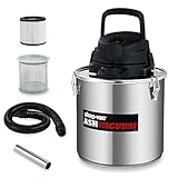 Shop-Vac 4 Gallon 2.0 Peak HP Ash Vacuum, 7.0 Amps Ash Vac Cleaner with HEPA Filter, Hose and Accessories for Fireplaces, Wood Stoves, Pellet Stoves and BBQ Grills. 4040988