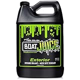 Boat Juice Exterior Boat Cleaner - Boat Water Spot Remover, Marine Ceramic Coating, Boat Wax, Boat Cleaner Fiberglass - Boat Cleaning Supplies, Boat Accessories (1 G)